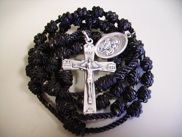 SOBESKI HANDMADE CORD KNOT ROSARY